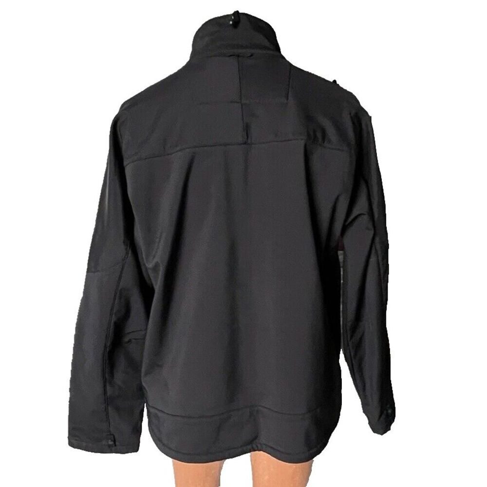 FIELD GEAR Mens Size‎ Large Full Zip Black Jacket with Zip Chest Pocket - Picture 2 of 8